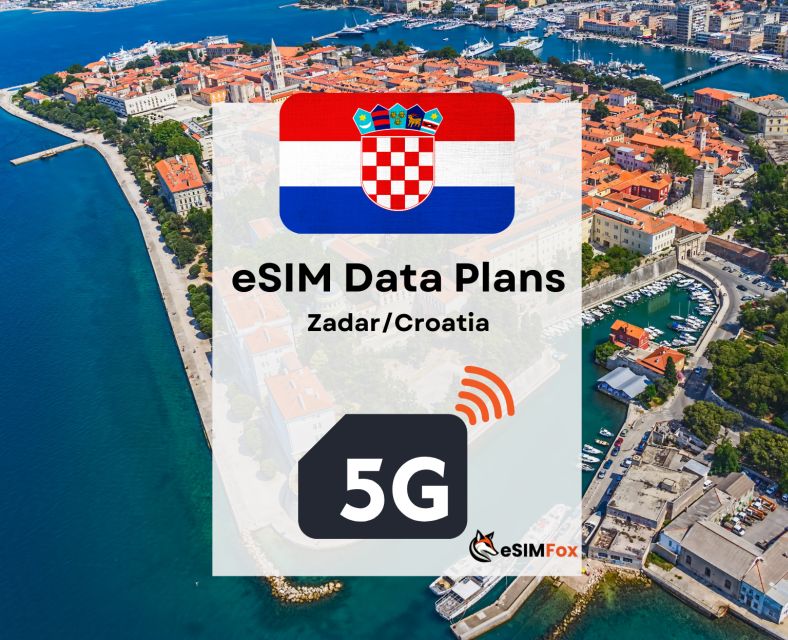 Zadar: Esim Internet Data Plan for Croatia 4g/5g - Customer Satisfaction and Reviews