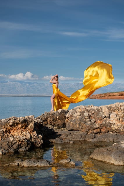 Zadar: Flying Dress Photo Shoot - Dress Options