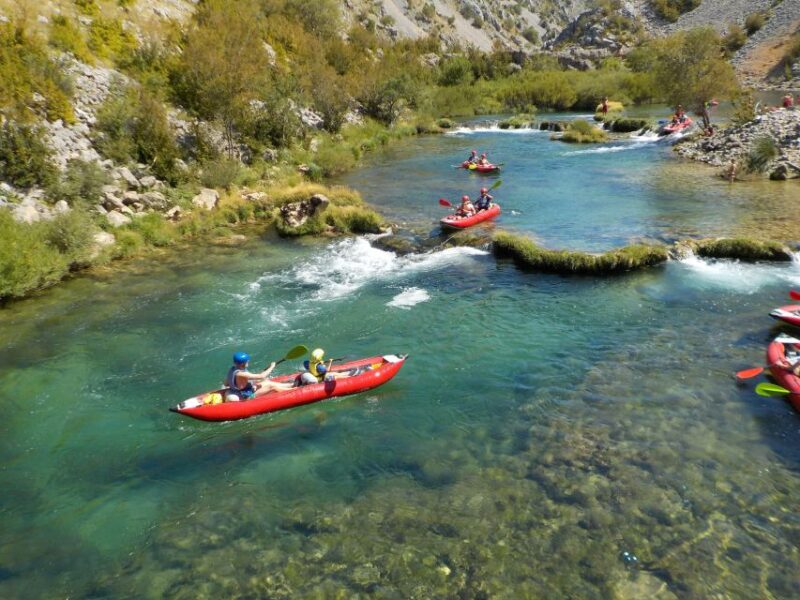 Zadar: River Zrmanja Guided Kayak Safari & Waterfalls - Inclusions and Provided Equipment