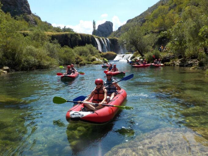 Zadar: River Zrmanja Guided Kayak Safari & Waterfalls - Scenic Zrmanja River Kayaking