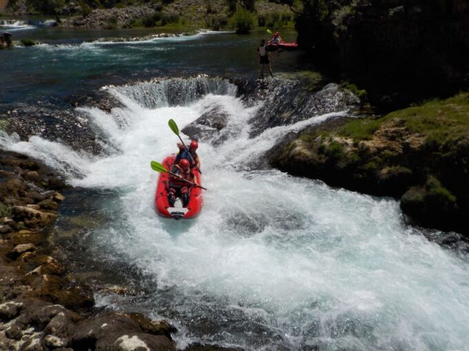 Zadar: River Zrmanja Guided Kayak Safari & Waterfalls - Waterfall Exploration and Breaks
