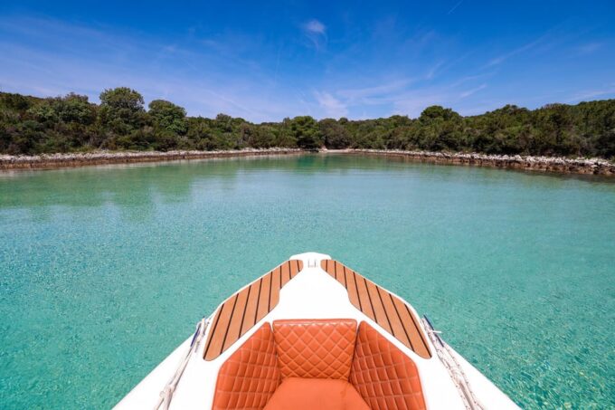 Zadar: Speedboat Tour Best of 4 Islands 6 Stops With Lunch! - Uvala Frnaža Snorkeling