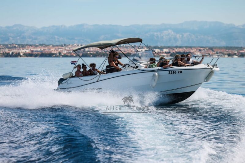 Zadar: Speedboat Tour With 3 Stops, Drinks and Snorkeling - Experience Highlights