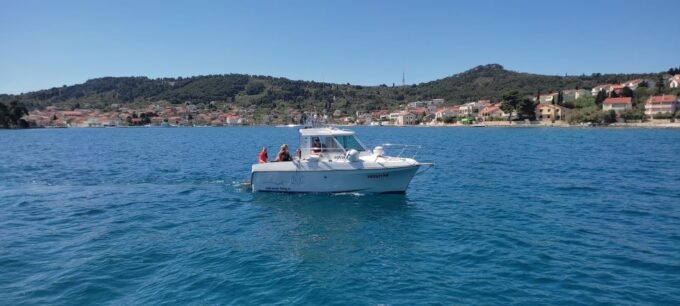 Zadar: Three Islands Private Boat Tour - Depart and Cruise