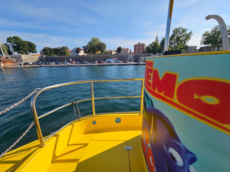 Zadar: Yellow Semi-Submarine Underwater Exploration Tour - Good To Know
