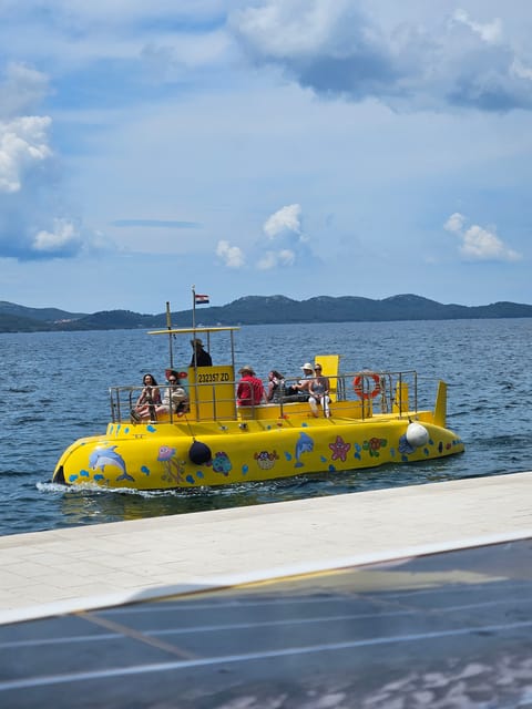 Zadar: Yellow Semi-Submarine Underwater Exploration Tour - Underwater Exploration and Marine Life