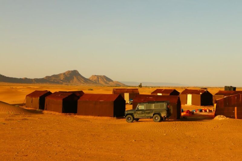 Zagora: Overnight in Luxury Desert Camp With Camel Ride, - Included Services