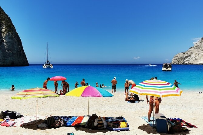 Zakynthos All Day Tour Shipwreck Beach, View Point-Blue Caves - Group Size and Pickup