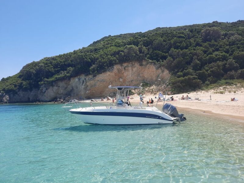 Zakynthos: Boat Tour to Mizithres, Caves and Hidden Gems - Piscines Beach