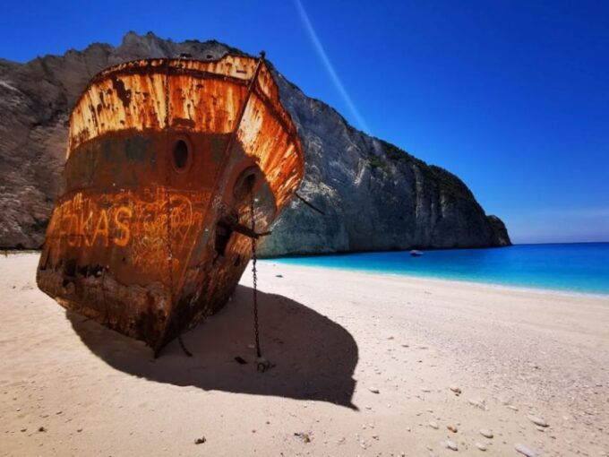 Zakynthos: Early Morning Shipwreck,Blue Caves and View Point - Explore Navagio Beach