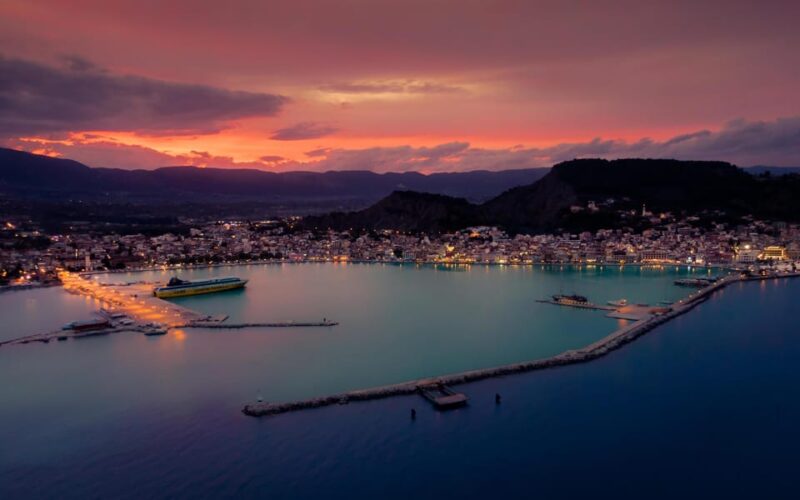 Zakynthos: Evening in Zante Town & Bohali View - Key Points
