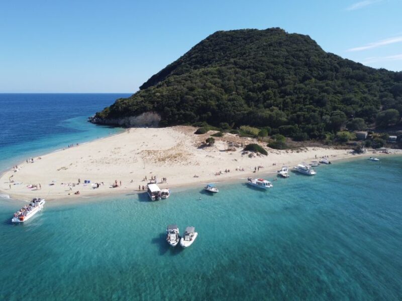 Zakynthos: Guided Boat Cruise to Turtle Island & Keri Caves - Key Points