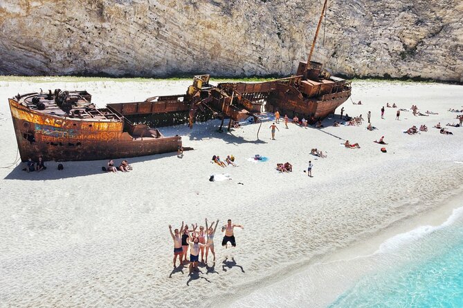 Zakynthos Half Day Tour Shipwreck Beach Blue Caves by Small Boat - Highlights of the Tour