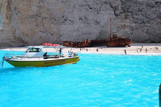 Zakynthos Half Day Tour Shipwreck Beach Blue Caves by Small Boat - Booking and Reservation