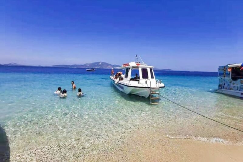 Zakynthos: Marathonisi, Cameo Island and Keri Caves Tour - Pickup and Transport