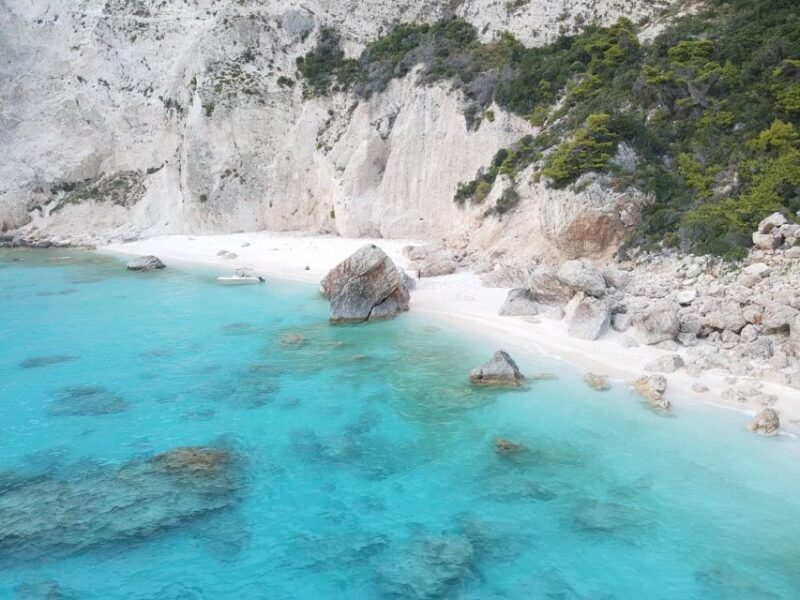 Zakynthos: Private Boat Tour Turtle Island Caves Mizithres - Mizithres Rocks Discovery