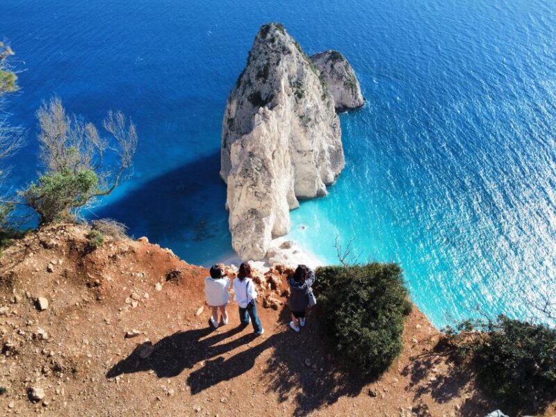 Zakynthos: Romantic Sunset Tour to Mizithres and Agalas Cave - Myzithres Rocks Exploration