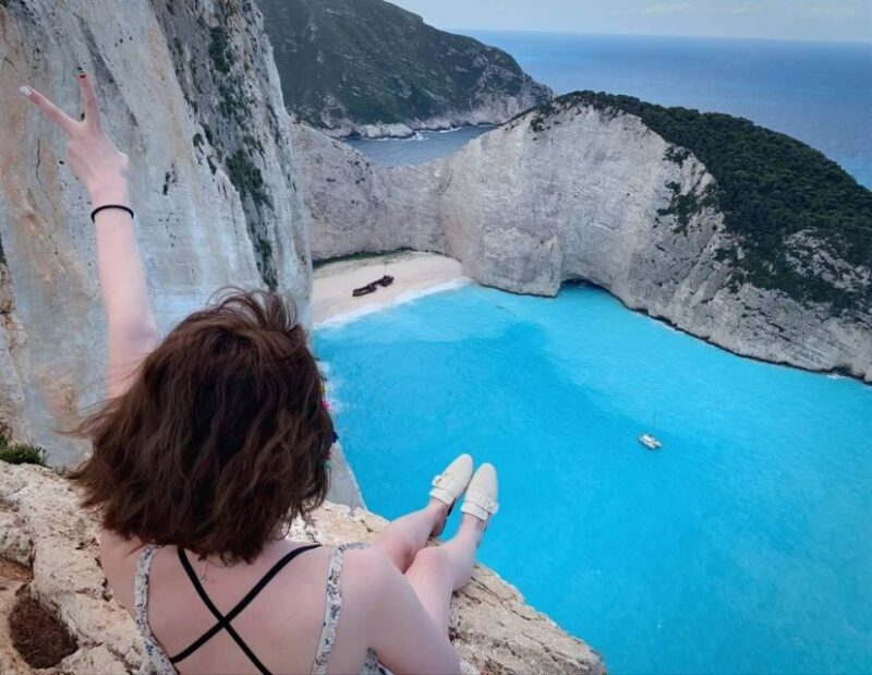 Zakynthos: Shipwreck Beach, Viewpoint, Blue Caves Day Tour - Bochali View Point