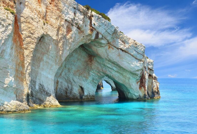 Zakynthos: Small Boat Trip to Keri, Mizithres & Marathonisi - Swimming and Snorkeling