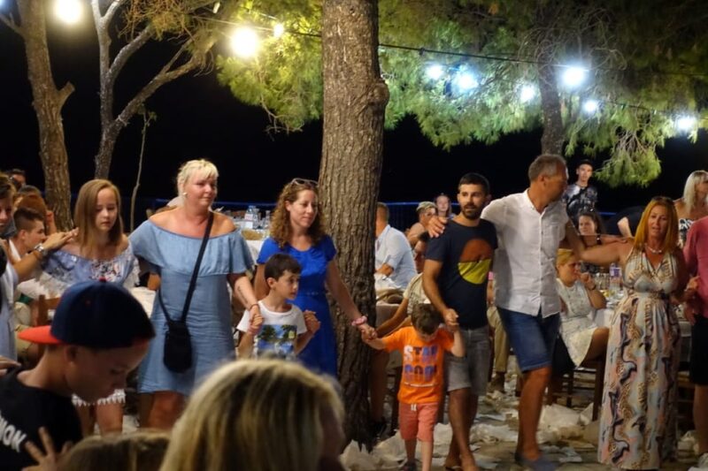 Zakynthos Sunset Tour to Kampi With Greek Night! - Sunset at Michalis Taverna