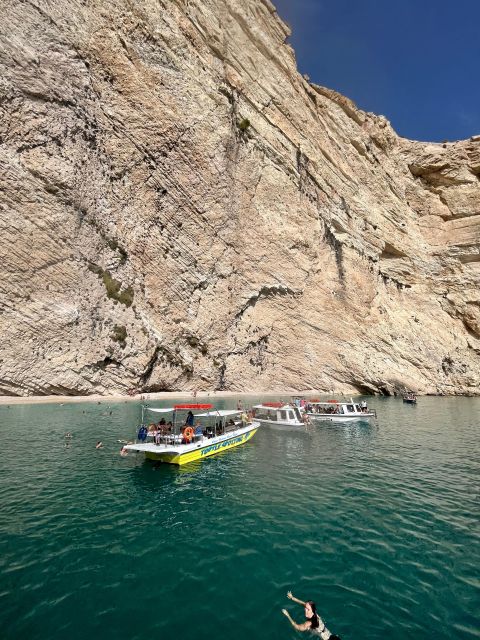 Zakynthos: Turtle Island & Keri Caves Glass-Bottom Boat Tour - Main Stops