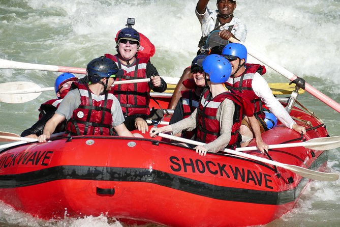 Zambezi Whitewater Rafting & Open Bar Sunset Cruise - Key Points