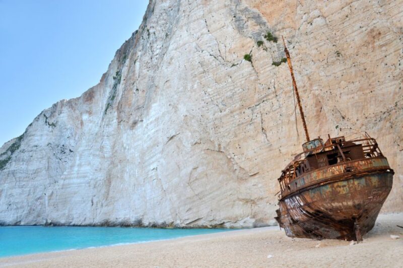 Zante Cruise to Blue Caves & Shipwreck Beach Photostop - Duration and Availability
