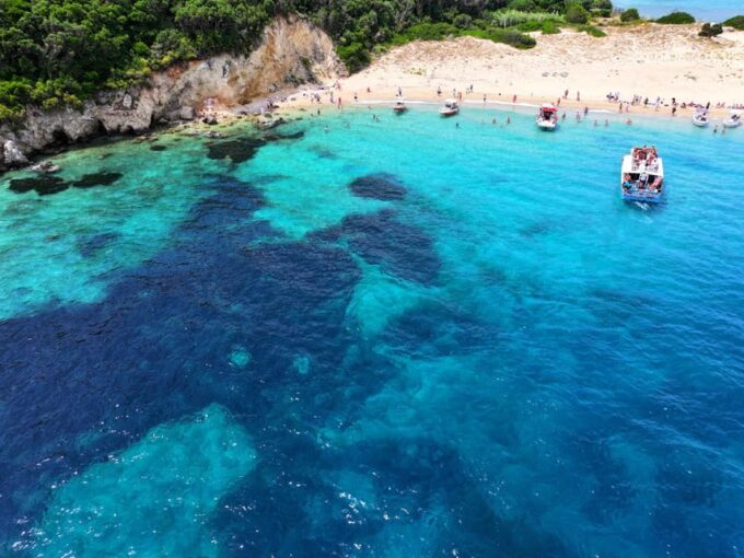 Zante Private Boat: Keri Cave, Mizitres, Cave of Love (max7) - Booking Information
