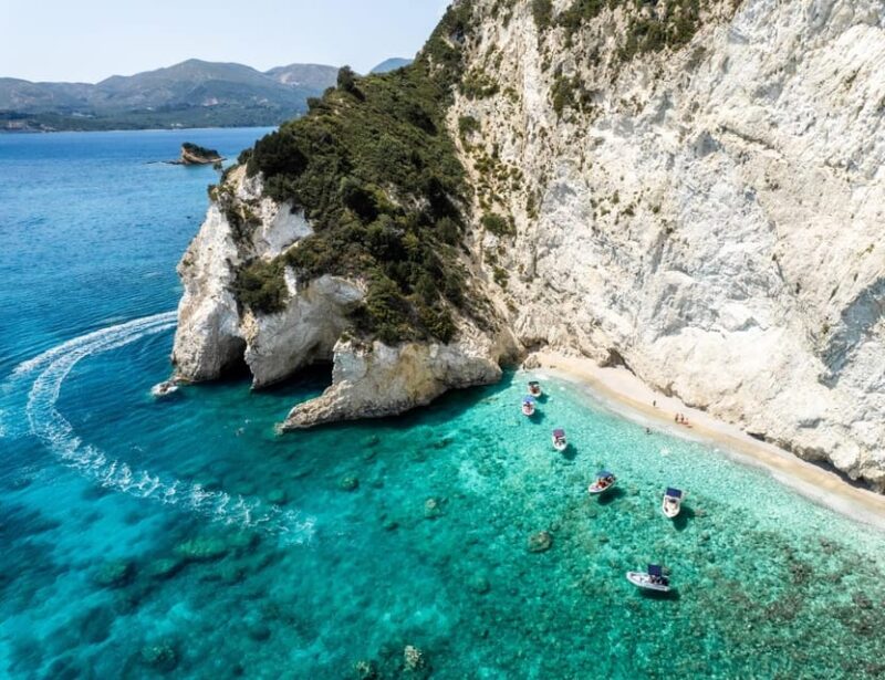 Zante Private Boat: Marathonisi, Keri Caves, Mizitres (max5) - Keri Caves Exploration