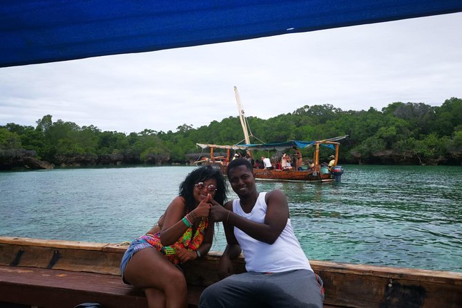 Zanzibar Dhow Cruise Day Adventure, Sea Sports at Kwale Island, Very Memorable - Exploring the 500-Year-Old Baobab Tree