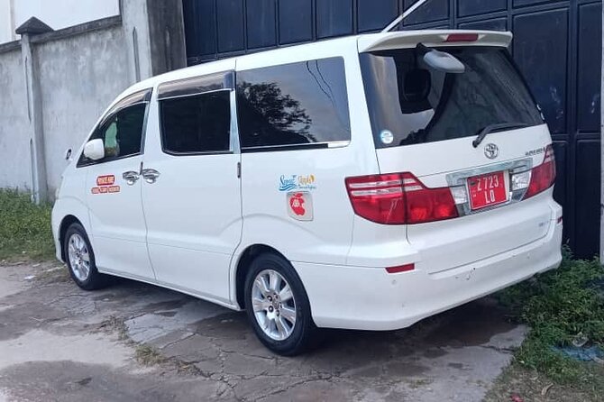 Zanzibar Island Private Taxi Airport and Hotel Transfer - Transportation Details