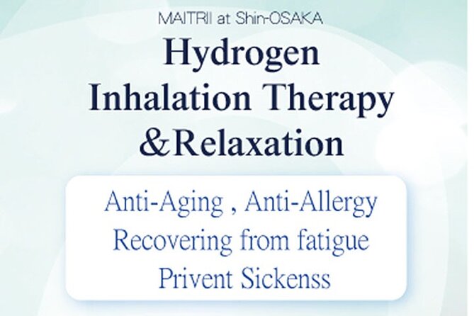 ZEN-SUISO Special Therapy~H2 Inhalation&Energy Therapy Relaxation - Accessibility and Participation