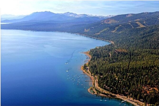 Zephyr Cove Helicopter Tour - Noise-Reducing Headsets and Live Commentary