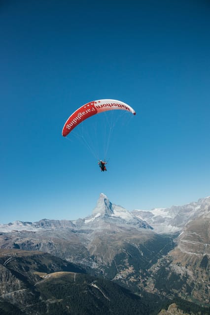 Zermatt: Paragliding Flight With Matterhorn View - Booking Information