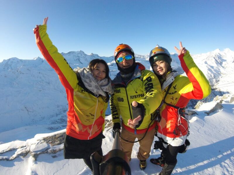 Zermatt: Paragliding Tandem Tour With Matterhorn View - Tandem Paragliding Flight Details