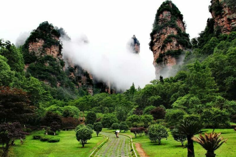 Zhangjiajie Avatar Mountain Ticket Cabel CarElevatorE-map - Highlights of the Park