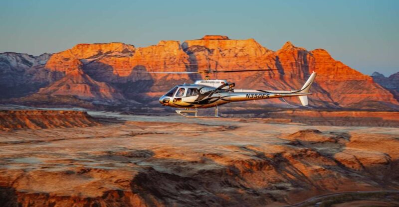 Zion National Park, Canaan Cliffs: Extended Helicopter Tour - Experience Highlights