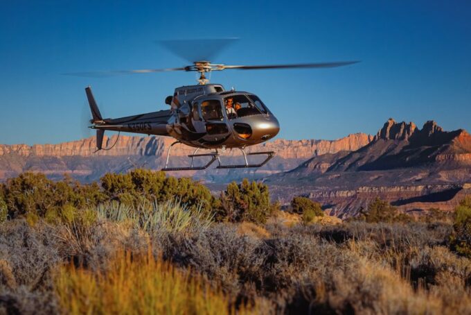 Zion National Park, Canaan Cliffs: Extended Helicopter Tour - Geologic and Historical Insights