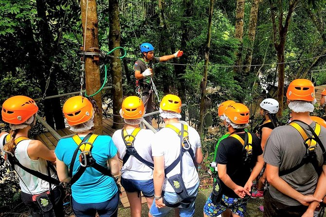 Zip Line Adventure on Mountain (8 Platforms 1200 M.) - Attentive Safety Guides