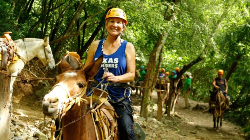 Zip Line and Mule Ride + Hanging Bridge -Puerto Vallarta - Inclusions and Safety Information