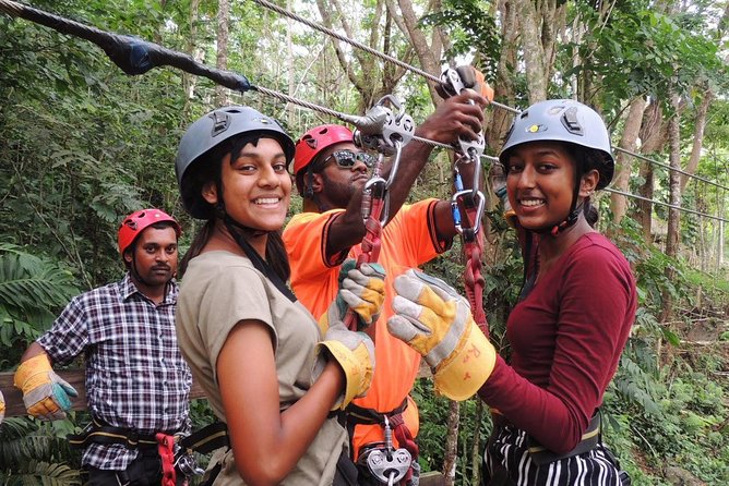 Zip Line + Walk to Waterfall & Swimming + Mud Pools Combo Tour - Inclusions