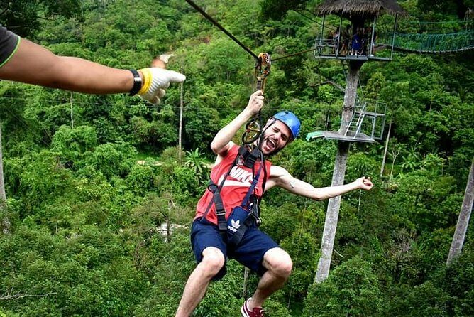 Zipline Adventure in KohSamui 10 Cables with Mountain & Sea Views - Key Points
