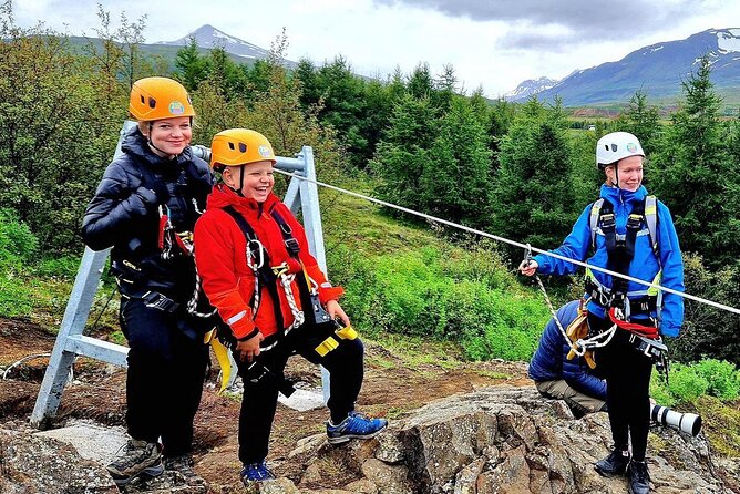 Zipline Adventure Through Glerargil River Canyon in Akureyri Town - Small-Group Experience Details