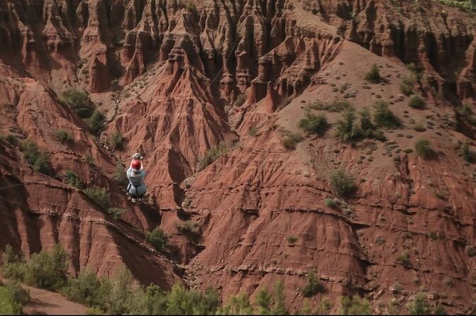 Zipline Adventure Through the Atlas Mountains With Lunch - Age and Weight Limitations