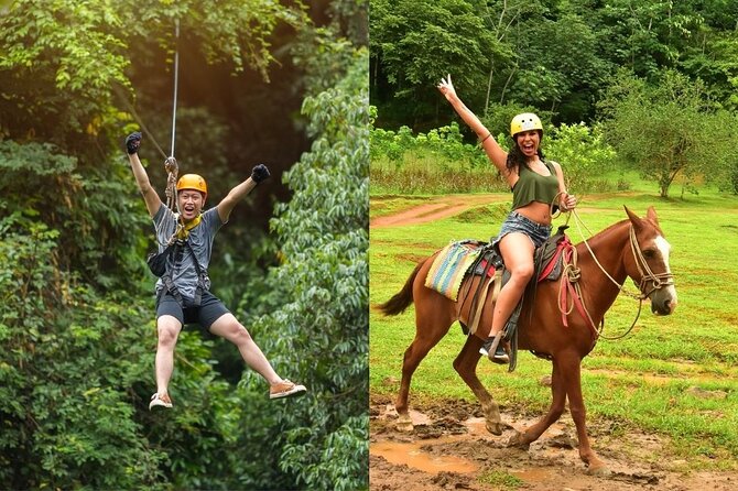 Zipline and Horseback Riding / Jacó Beach - Key Points