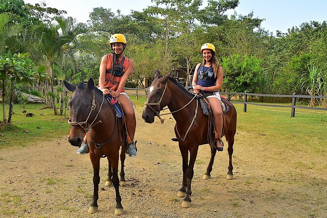 Zipline and Horseback Riding / Jacó Beach - Inclusions and Exclusions