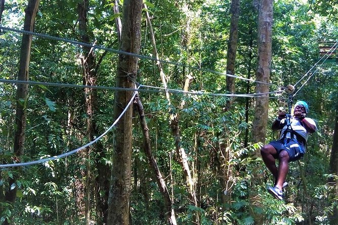 Zipline and River Tubing Adventure From Ocho Rios - River Tubing Activity