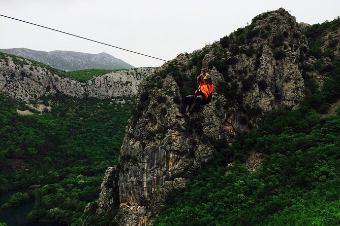 Zipline Croatia: Cetina Canyon Zipline Adventure From Omis - Heights and Scenic Views