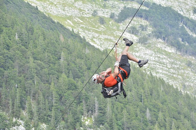 ZIPLINE Kanin Bovec - Breathtaking Mountain Scenery