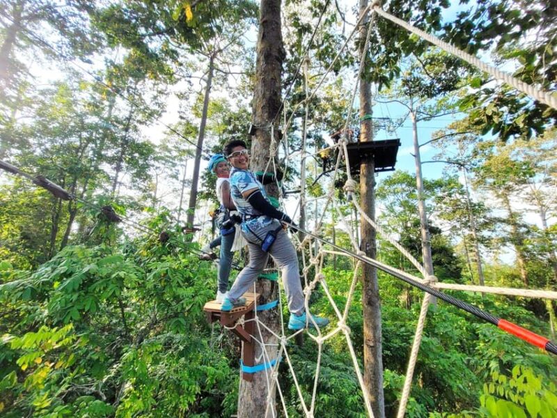 Zipline Krabi Adventure & Canopy TreeTop Walk - Duration & Pickup